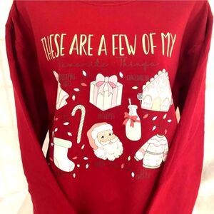 NWT "These Are a Few of My Favorite Things" XL Sweatshirt Ai-1891
